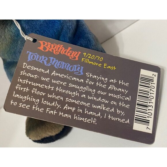 Grateful Dead Bean Beanie Bear St Stephen Limited Edition Collectible Plush Doll - Picture 3 of 6